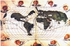 mapa mundi antigo