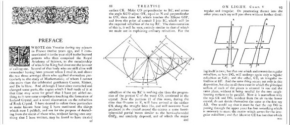 livro com a teoria ondulatoria para a luz