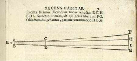 imagem detalhando os pontos e trajetórias da observação