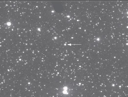 imagem do hubble apontando para a microlente MOA 2002-BLG-33