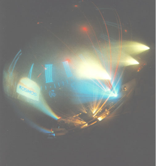 imagens dos jogos de luz dos projetores