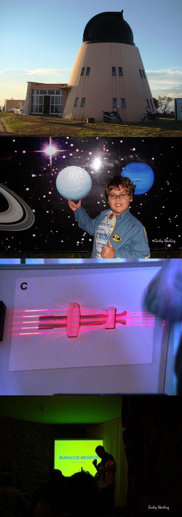  Dezembro/09 - Atividades - Zarley Starling e Wagner Patrick Coelho Nicácio (astrônomos amadores)

        Nosso observatório e algumas atividades (Brincando com o Sistema Solar; Física Fácil e Palestra Multimidia)realizadas no primeiro sábado de novembro de 2009 e fotografadas por dois astrônomos amadores que frequentemente nos dão a honra de suas visitas.