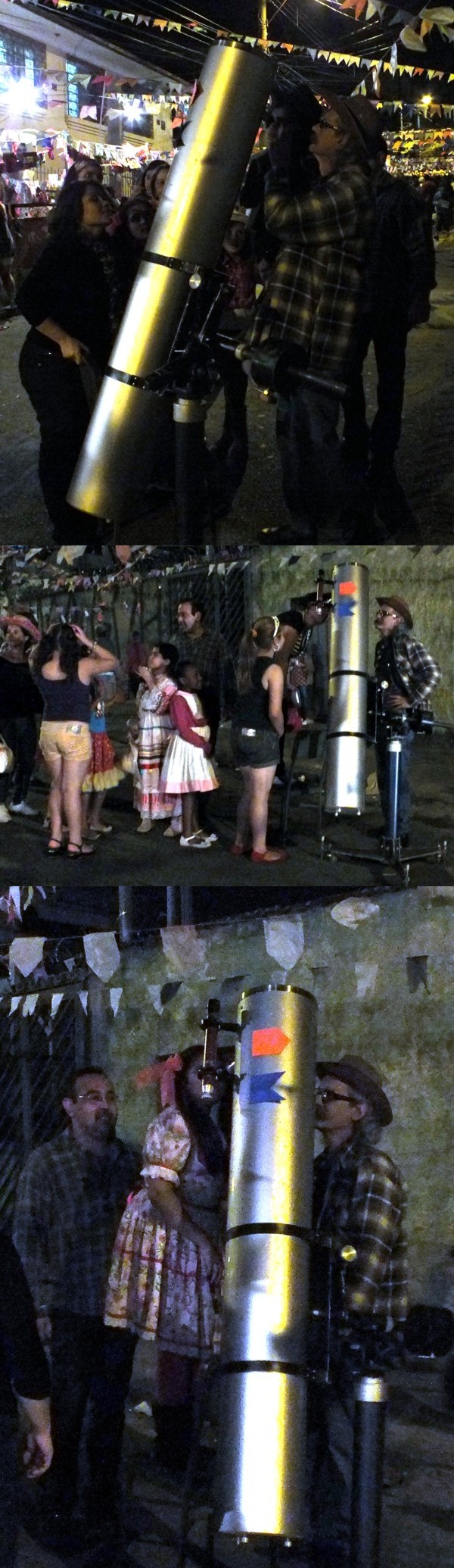 Julho/12 - Festa Junina - Diversos

        Em julho realizamos itinerância na E. E. Benjamim Guimarães (B. Hte.); durante a tradicional festa junina daquela escola. Saturno brilhou no 'arraiá'!     